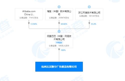 阿里巴巴注資100萬元成立信息技術咨詢服務新公司